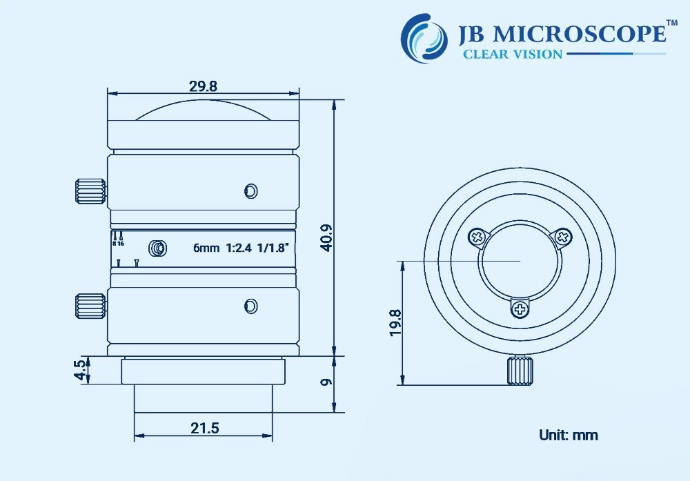 INDUSTRIAL LENS MVL-HF0624M-10MP