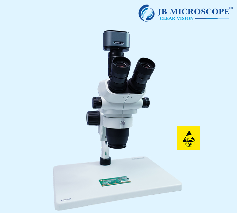 ESD Stereo Zoom Microscope JBM-PL45 view 2