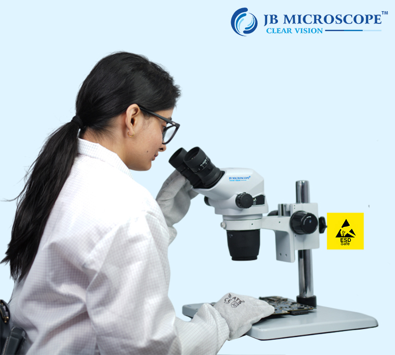 ESD Stereo Zoom Microscope JBM-PL40 view 2