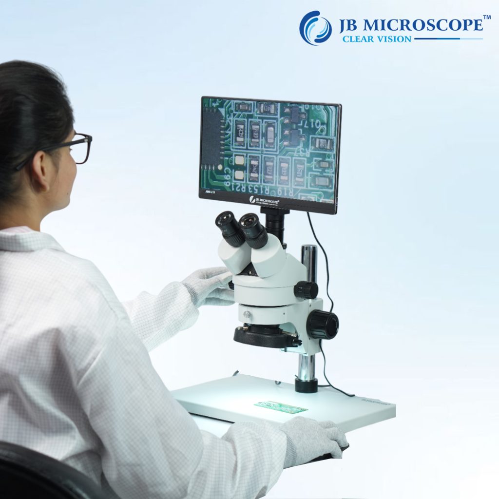 PCB Inspection Stereo Microscope JBM-LCD2 view 3