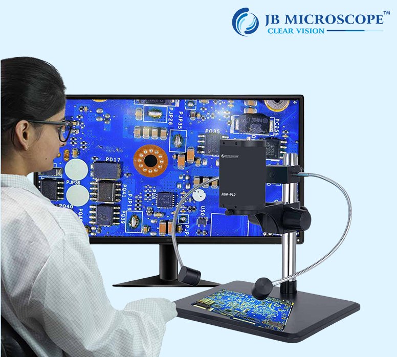 Auto Focus 28X HDMI 4K Microscope Camera  JBM-PL7 view 5