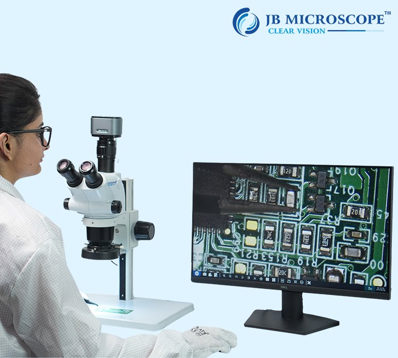 Stereo Zoom Microscope (JBM-765T) view 3