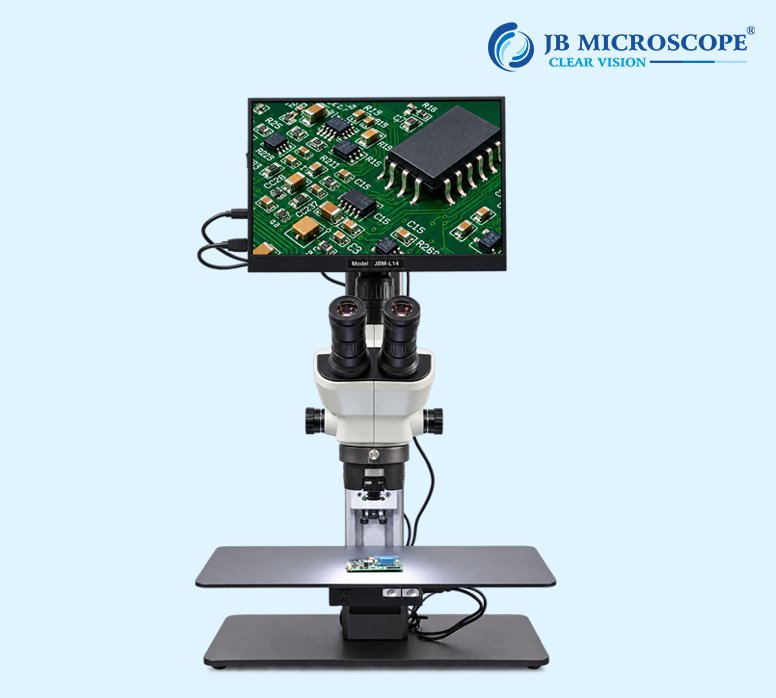 Stereo Zoom Microscope JBM-PL75 Z-Drive