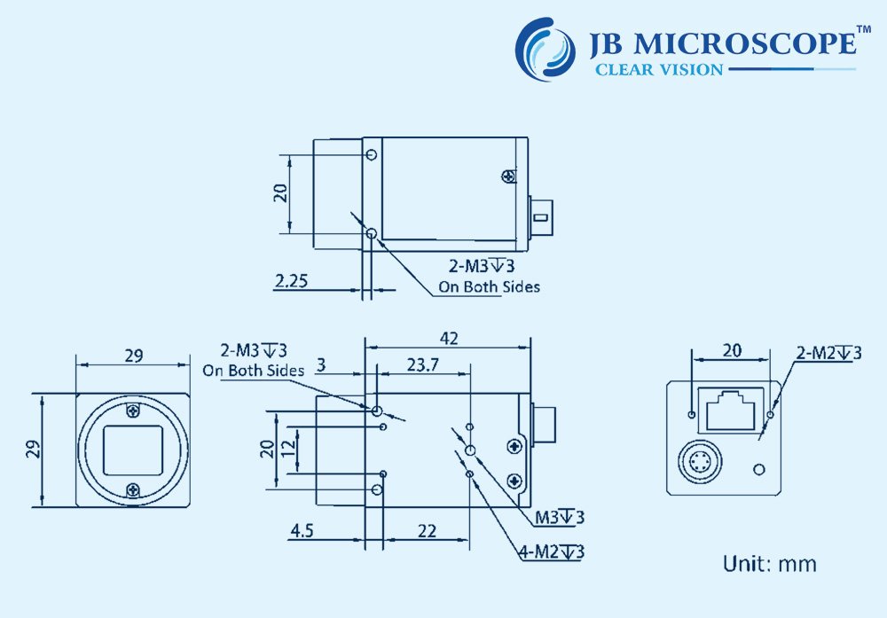 20MP Area Scan Camera MV-CS200-10GM Specifications