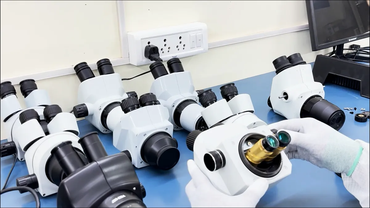 Microscope Assembly and Production Facility